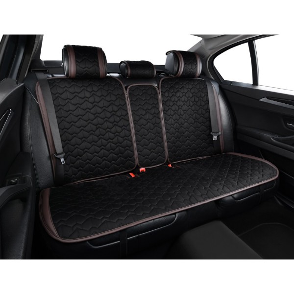 Фото - Комплект накидок на сидіння автомобіля Winso Pro SUPREME black-coffee (430500)